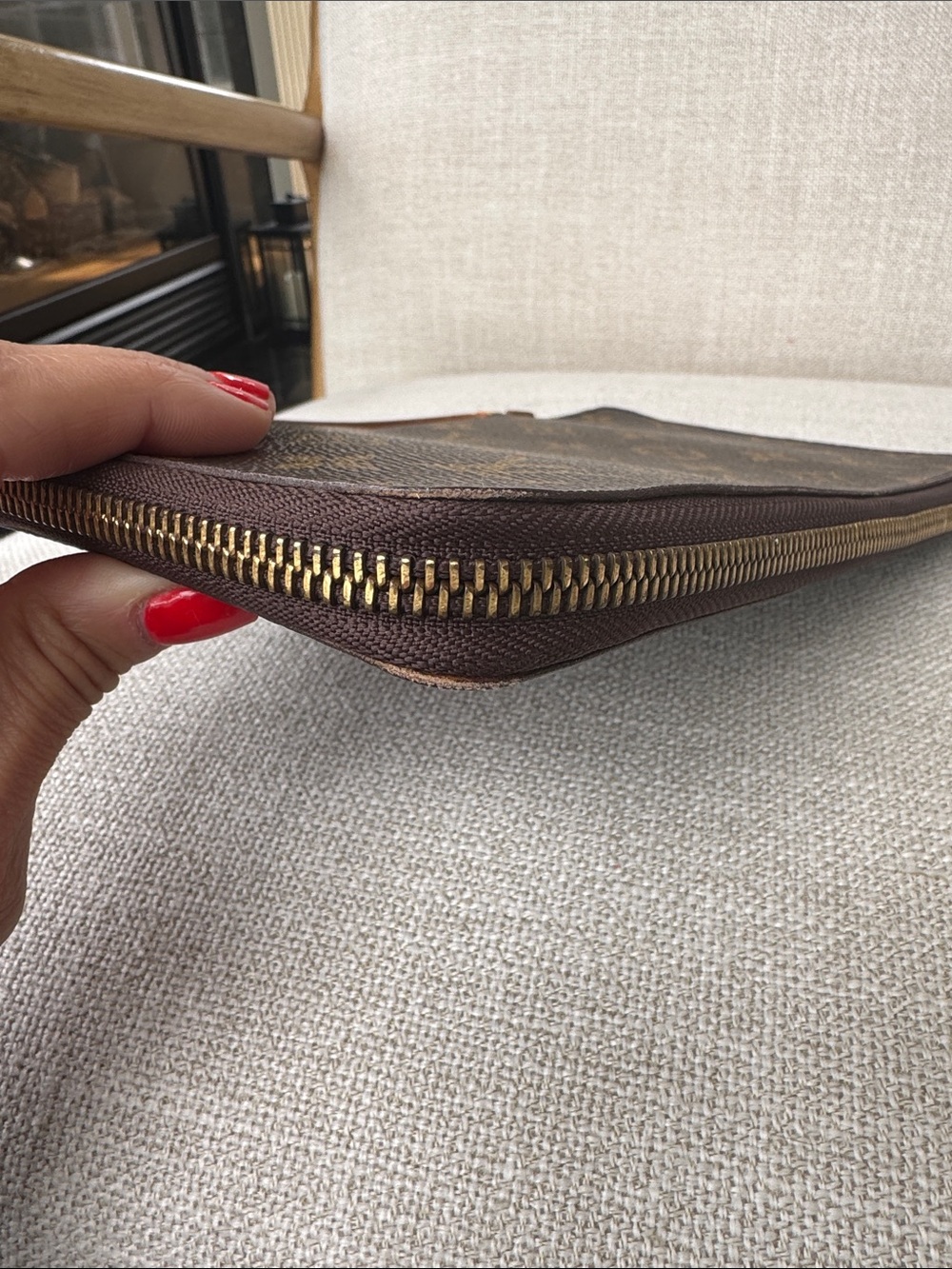 Louis Vuitton Monogram canvas Organizer de voyage travel wallet *Authentic* - Picture 12 of 15